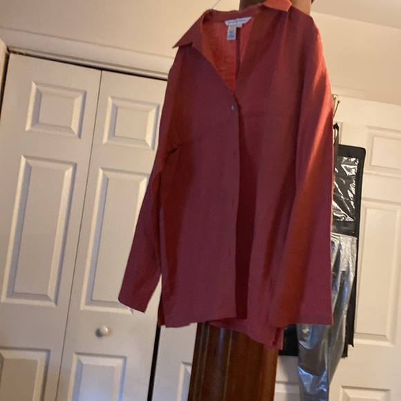 2 PCs linen pant suit - Picture 2 of 8